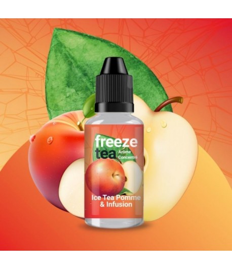 Concentré Ice Tea Pomme & Infusion 30ml Freeze Tea by Made In Vape